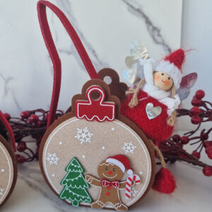 Natale - Borsetta in feltro n.2